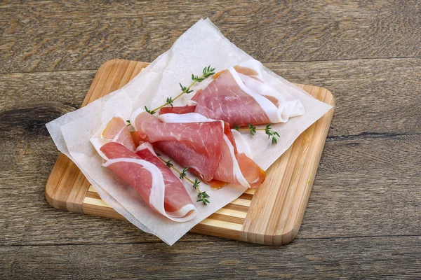 Carne de jamón italiano — Foto de Stock