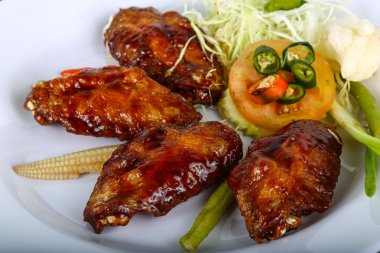 Teriyaki tavuk kanadı