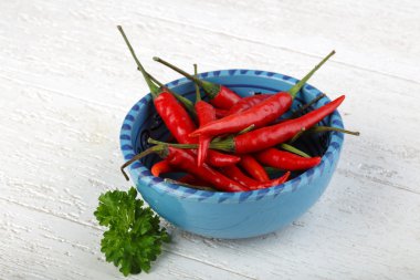 Kırmızı acı biber.