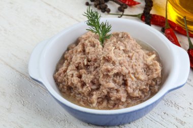 Konserve ton balığı et