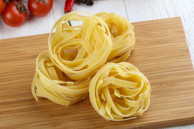 Ham fettuccine makarna