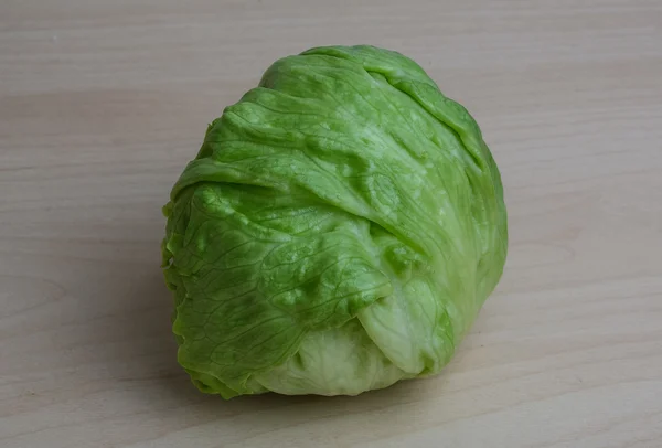 Fresh Iceberg salad — Stock Photo, Image