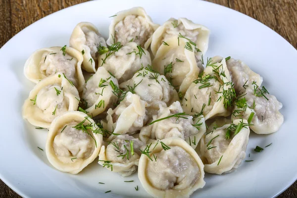 Caldo russo gnocchi — Foto Stock