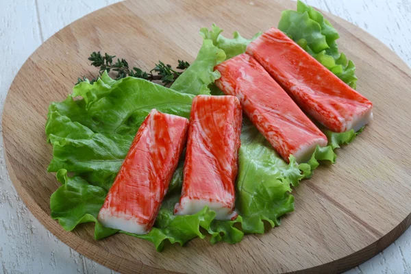 Palitos de caranguejo saborosos — Fotografia de Stock