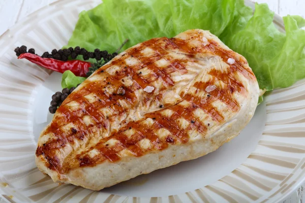 Grilled turkey breast — Stock Photo, Image