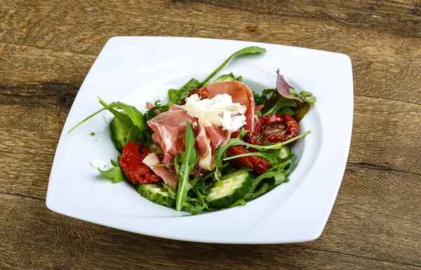 Deliciosa salada Prosciutto — Fotografia de Stock