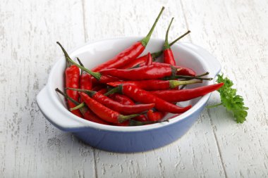 Kırmızı acı biber.