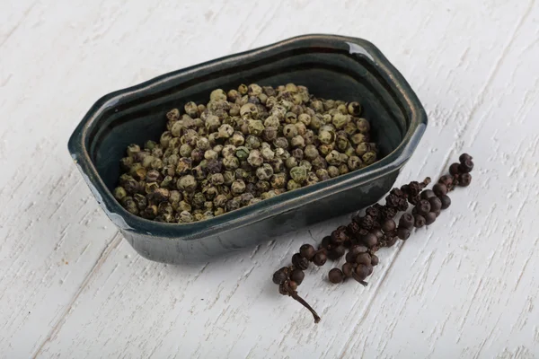 Grön paprika majs — Stockfoto