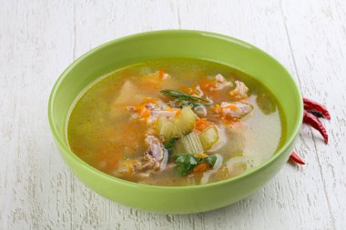 lezzetli tavuk çorbası