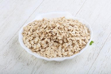 Yulaf yemek pişirmek için hazır