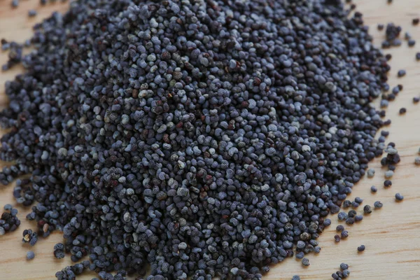 Poppy seeds heap — Stock Photo, Image