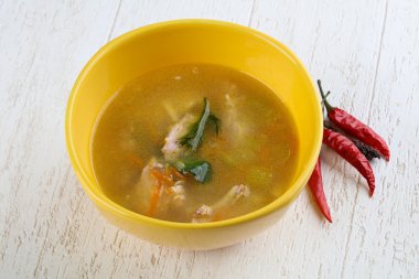 lezzetli tavuk çorbası