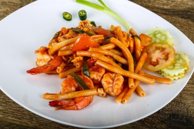 Deniz mahsullü makarna