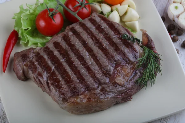 Bife de arroz grelhado — Fotografia de Stock