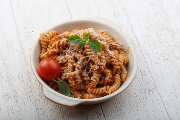 Italienische Pasta Bolognese — Stockfoto