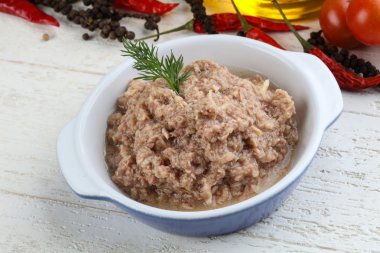 Konserve ton balığı et