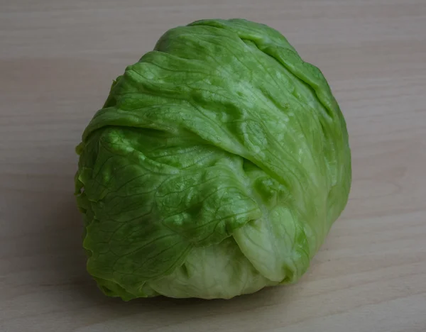 Fresh Iceberg salad — Stock Photo, Image