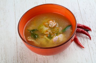 Diyet tavuk çorbası