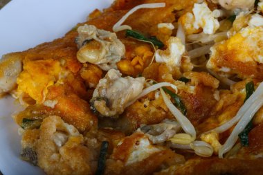 İstiridye ile Asya omlet