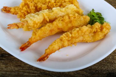 Asya karides tempura