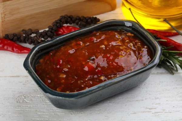 Zoetzure saus — Stockfoto