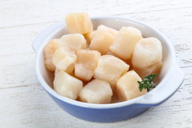 Ham tarak yemek pişirmek için hazır