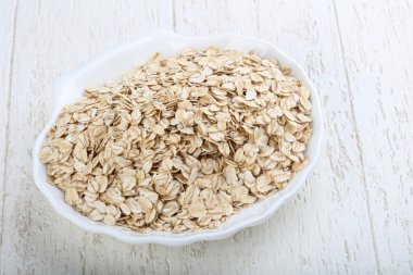 Yulaf yemek pişirmek için hazır