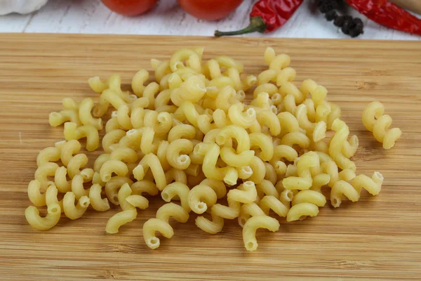 Italské těstoviny - fusilli — Stock fotografie