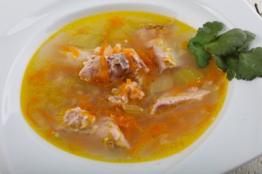 Diyet tavuk çorbası