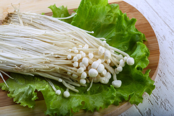 Japanese traditional Enoki mushroom