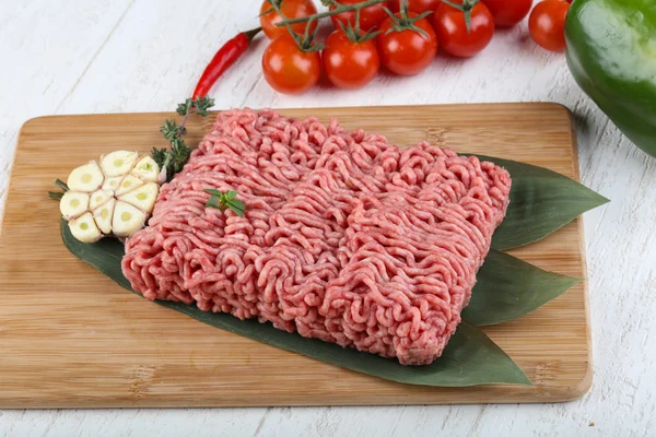 Micned surowej wołowiny — Zdjęcie stockowe