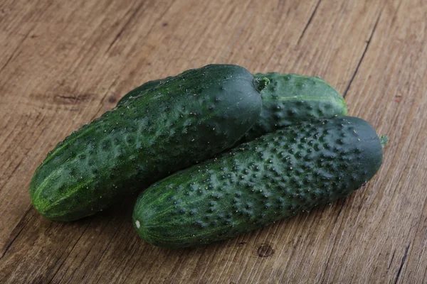 Pepinos verdes maduros — Foto de Stock