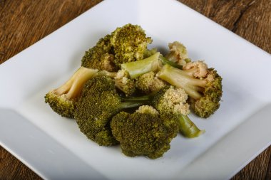 Yeşil haşlanmış caulliflower