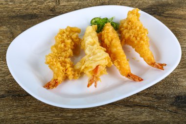 Asya karides tempura