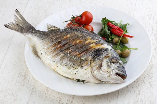 Delicious Grilled dorado — Stock Photo, Image