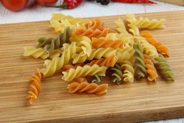 Italienische Pasta - Fusilli — Stockfoto