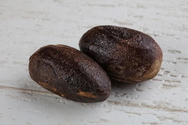 Nutmegs ready for cooking — Stock Photo, Image