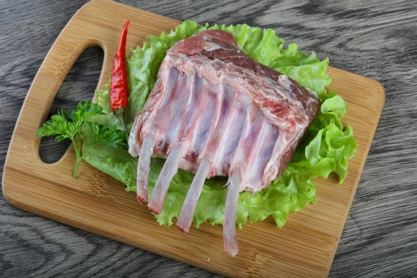 Lamb Frenched Rack — Stock Photo, Image