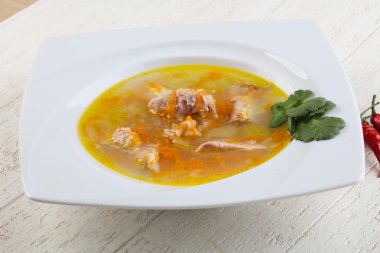 Diyet tavuk çorbası