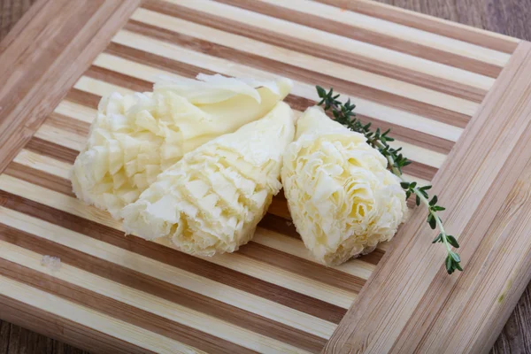 Сыр Tete de Moin — стоковое фото