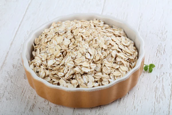 Avena pronta per la cottura — Foto Stock