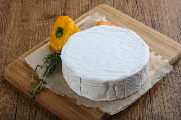 Delicioso queijo camembert — Fotografia de Stock