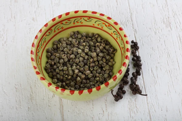 Grön paprika majs — Stockfoto