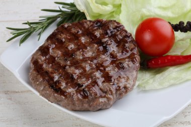 Izgara burger pirzola