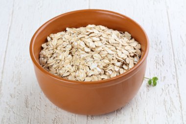 Yulaf kase yakın çekim