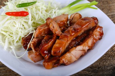 Lezzetli Teriyaki tavuk