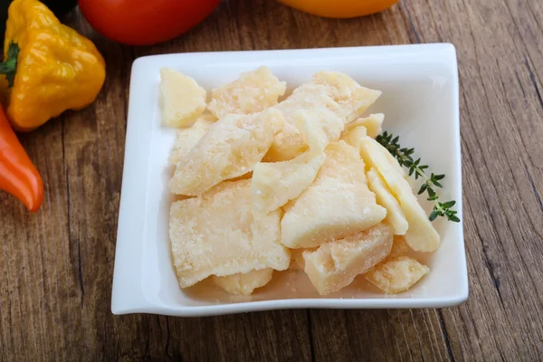 Пармезан с сыром — стоковое фото