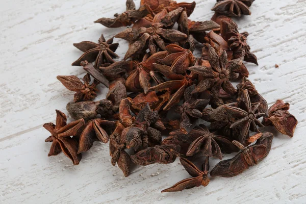 Star-anise seeds heap — Stock Photo, Image