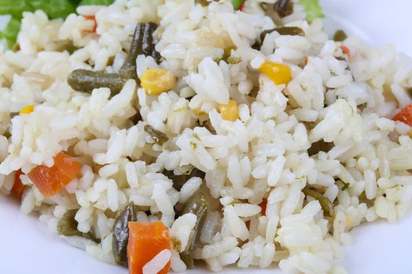 Sebzeli diyet pirinç — Stok fotoğraf