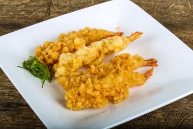 Asya karides tempura